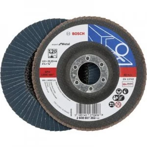 Image of Bosch Accessories 2608607352 Compartments grinding wheel Diameter 115mm Inside diameter 22.23mm Grain 120