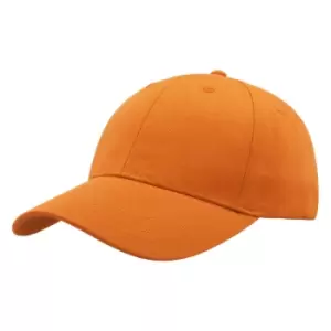 Image of Atlantis Zoom Sports 6 Panel Baseball Cap (One Size) (Orange)