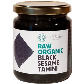 Image of Sun & Seed Raw Black Tahini 250g
