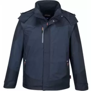 Image of Portwest S553 Radial 3in1 Jacket Dark Navy M