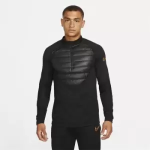 Image of Nike Therma-Fit Academy Winter Warrior Drill Top Mens - Black
