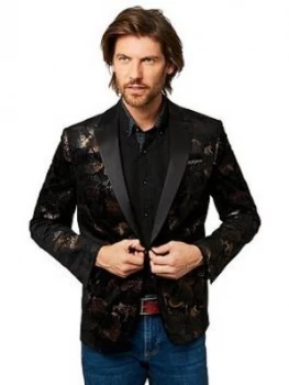 Image of Joe Browns Suave And Swanky Blazer - Black, Size 44, Men