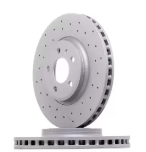 Image of ZIMMERMANN Brake disc AUDI 100.3331.52 8K0615301A Brake rotor,Brake discs,Brake rotors