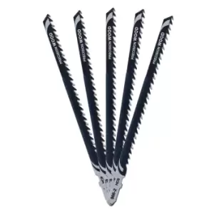 Image of DEWALT T344DP HCS Wood Cutting Jigsaw Blades Pack of 5