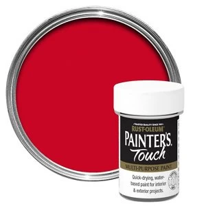 Image of Rust-Oleum Painter's touch Bright red Gloss Multi-surface Paint 20ml