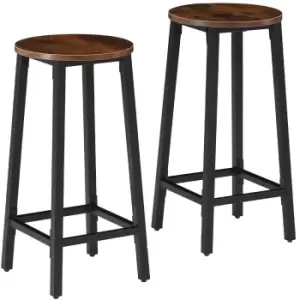 Image of TecTake Corby 2 Bar Stools