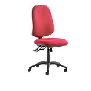 Image of Task Operator Chair Eclipse XL III Lever Wine Fabric Without Arms