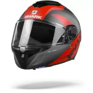 Image of Shark Spartan GT Elgen Matt KAR Black Anthracite Red M