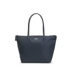 Image of L1212 Small Tote Bag with Zip Fastening in Coated Pique