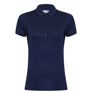Image of Callaway Essential Micro Polo Shirt Ladies - Peacoat
