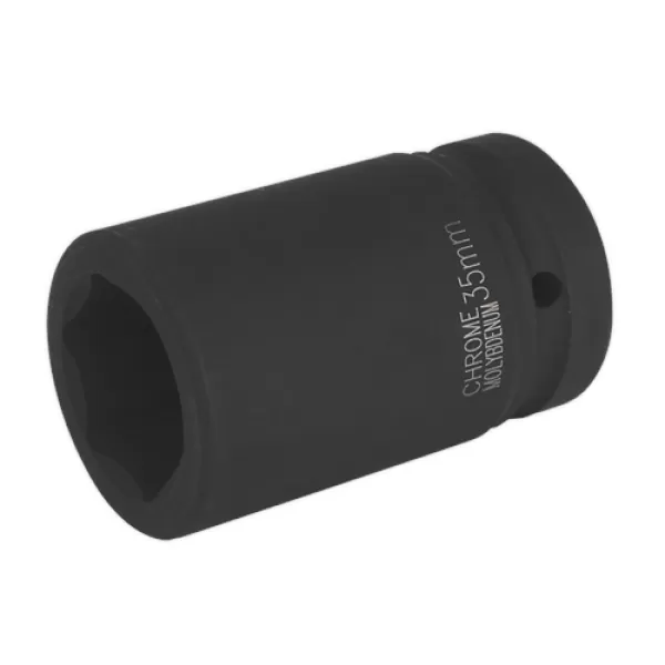 Image of Genuine SEALEY IS135D Impact Socket 35mm Deep 1Sq Drive