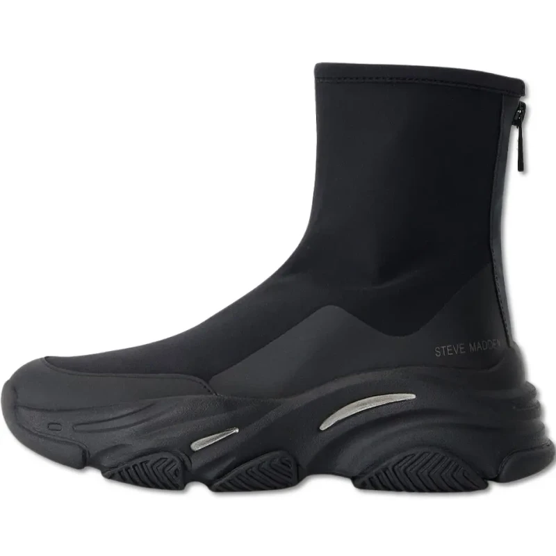 Image of Steve Madden Womens high top Trainers Steve Madden Vrooms Noir Female 40