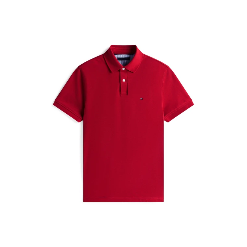 Image of Tommy Hilfiger Core 1985 Polo Shirt Medium Red XLD male XL