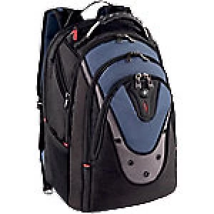Image of Wenger Backpack Swissgear Ibex 17" 48 x 25 x 38cm Black, Blue