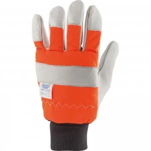 Image of Draper Chainsaw Gloves L