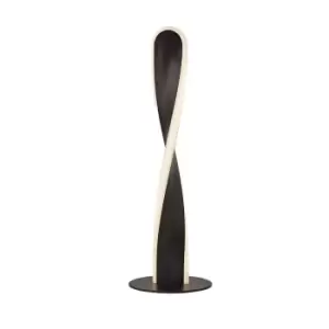 Image of Paddle LED Linear Table Lamp - Black