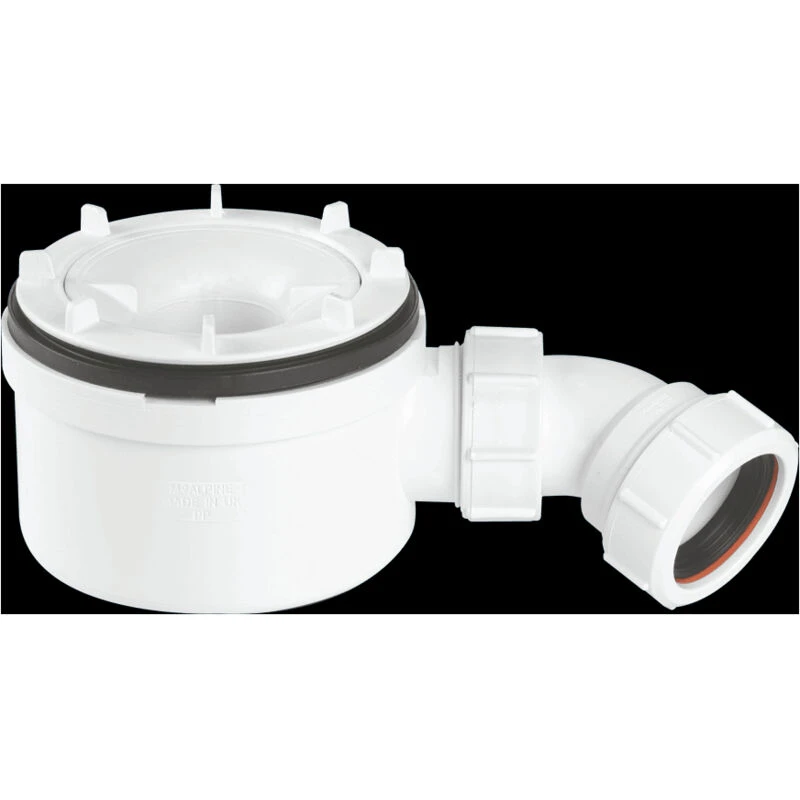 Image of McAlpine ST90-70B 50mm Water Seal Trap Body with 1.5" Multifit Outlet White