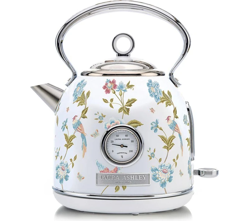 Image of Laura Ashley Lauran Ashley VQSBPKK336LAEW Elveden Kettle - White