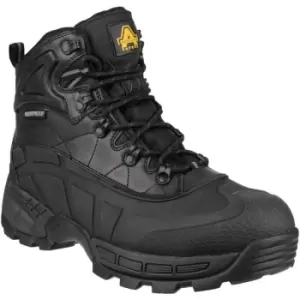 Image of Amblers Mens FS430 Orca S3 Waterproof Leather Safety Boots (4 UK) (Black) - Black