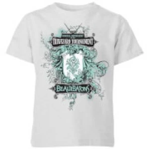 Image of Harry Potter Triwizard Tournament Beauxbatons Kids T-Shirt - Grey - 9-10 Years