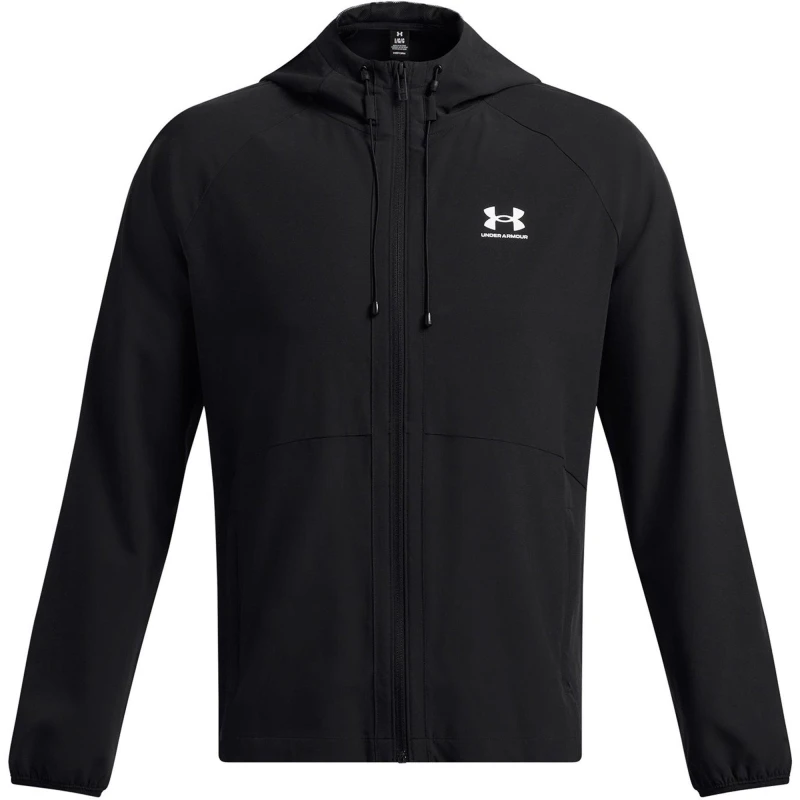 Image of Under Armour Strtch Windbrkr Windbreakers S Black 61569003350