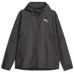 Image of Puma Aop Lightweight Jacket - Black