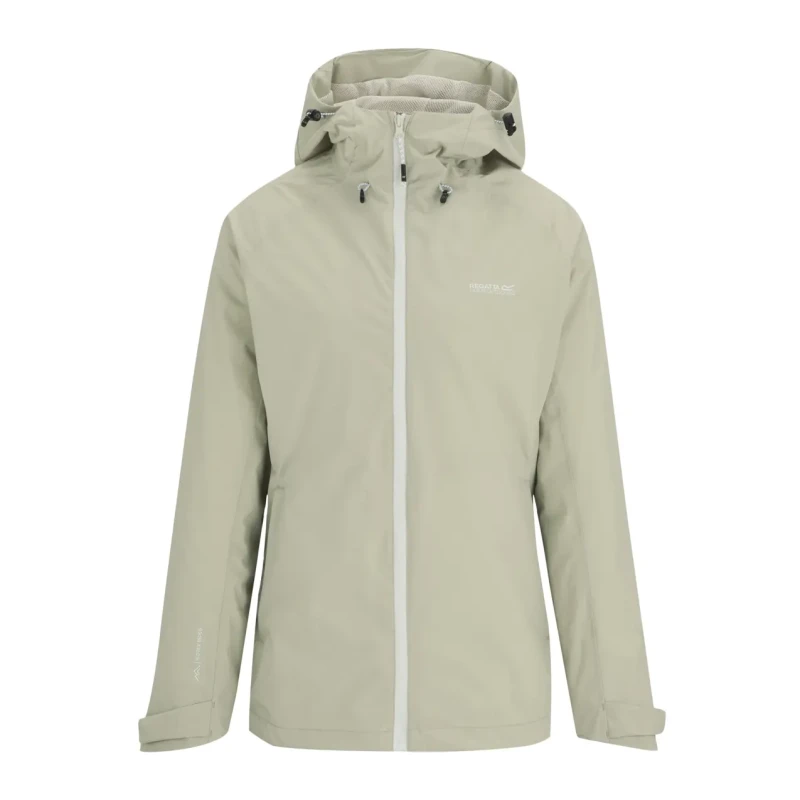 Image of Womens waterproof jacket Regatta Freesdale Beige Female 46