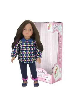 Image of Sophia's - 18" Doll "Catherine" with Brunette Hair & Accessories