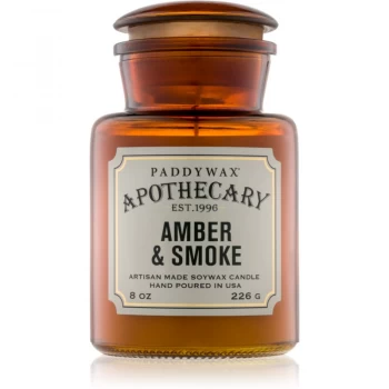Image of Paddywax Apothecary Amber Smoke Scented Candle 226g