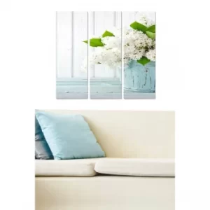 Image of MDF3214939 Multicolor Decorative MDF Painting (3 Pieces)