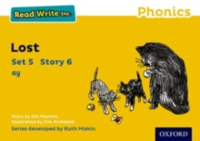 Image of Gill Munton Read Write Inc. Phonics: Lost (Yellow Set 5 Storybook 6) Book Multi unisex