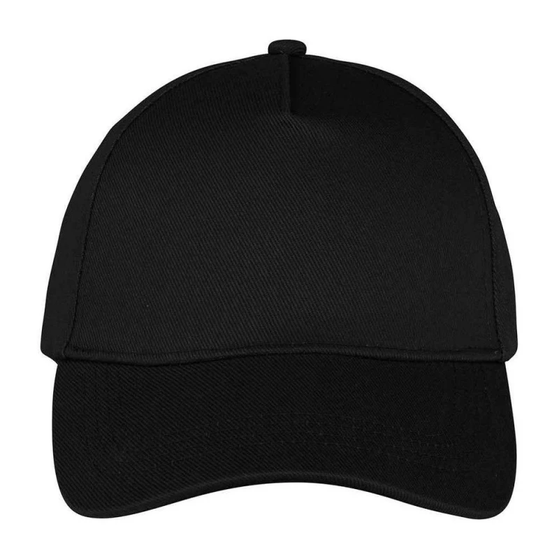 Image of Native Spirit Womens 5 Panel Baseball Cap in Black Female One Size