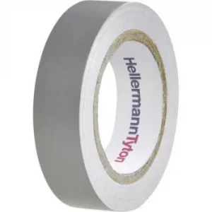 Image of HellermannTyton HelaTape Flex 15 710-00108 Electrical tape HelaTape Flex 15 Grey (L x W) 10 m x 15mm