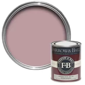 Image of Farrow & Ball Modern Eggshell Paint Cinder Rose - 750ml
