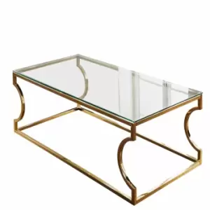 Image of Native Home & Lifestyle Rome Gold Coffee Table