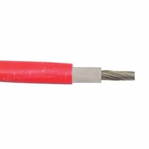 Image of Zexum 6mm Red Single Core TUV PV1-F Solar Photovoltaic PV Cable - 100 Meter