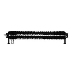 Image of Terma Ribbon Horizontal Designer Radiator, Heban Black (W)1540mm (H)190mm