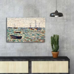 Image of FAMOUSART-015 Multicolor Decorative Canvas Painting