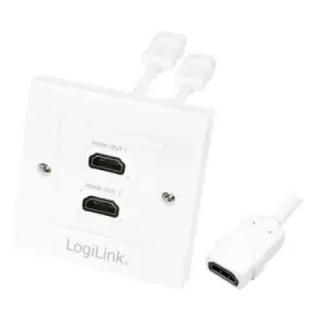 Image of LogiLink AH0015 HDMI cable HDMI Type A (Standard) White
