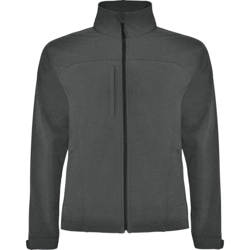 Image of ROLY ROLY Men Rudolph Soft Shell Jacket in Jet Black Size: Small Jet Black S Male 5063470491506