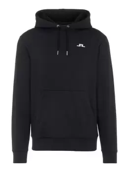 Image of J.LINDEBERG Stretch Fleece Hoodie Men Black