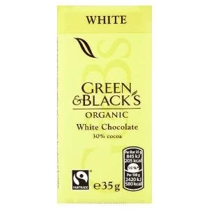 Image of Green & Blacks 35g White Chocolate Pack of 30 611637
