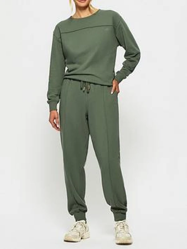 Image of KBX Womens Jessica Sweat Jogger in Green Size: 18 Green Female 18