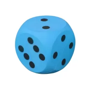 Image of Uncoated Foam Dice Blue