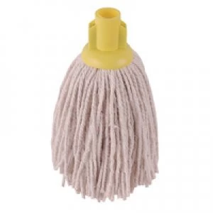 Image of 2Work 14oz PY Smooth Socket Mop Yellow Pack of 10 PJYY1420I