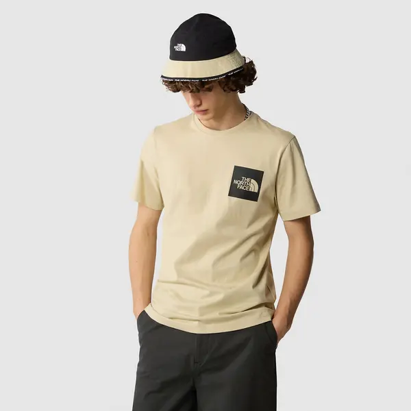 Image of Fine Logo Print T-Shirt in Cotton with Short Sleeves