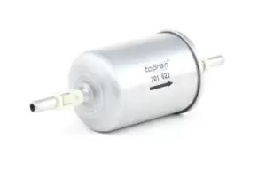 Image of TOPRAN Fuel Filter 201 622 OPEL,FIAT,VAUXHALL,Corsa C Schragheck (X01),Meriva A (X03),Zafira A (T98),Astra G CC (T98),Vectra C Caravan (Z02)