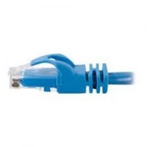 Image of C2G 0.3m Cat6 Booted Unshielded (UTP) Network Patch Cable Blue