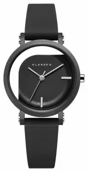 Image of Klasse14 WIM19BK011W Imperfect Angle 32mm Black Silicone Watch