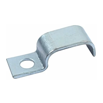 Image of 6MM (2-Pipe) Half Saddle Clamp Light Duty BZP- you get 5 - Matlock